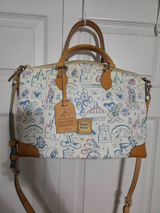 Dooney & Bourke Handbags - Disney Dooney & Bourke RunDisney 2017 Marathon Weekend Satchel Purse Bag